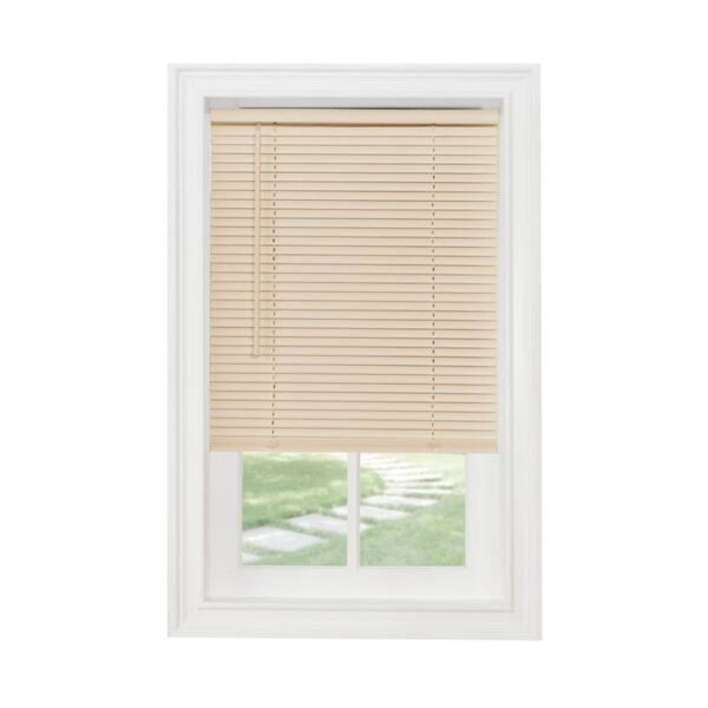 NIB Home Depot Alabaster 1" Cordless Vinyl Blind - 30"x64"